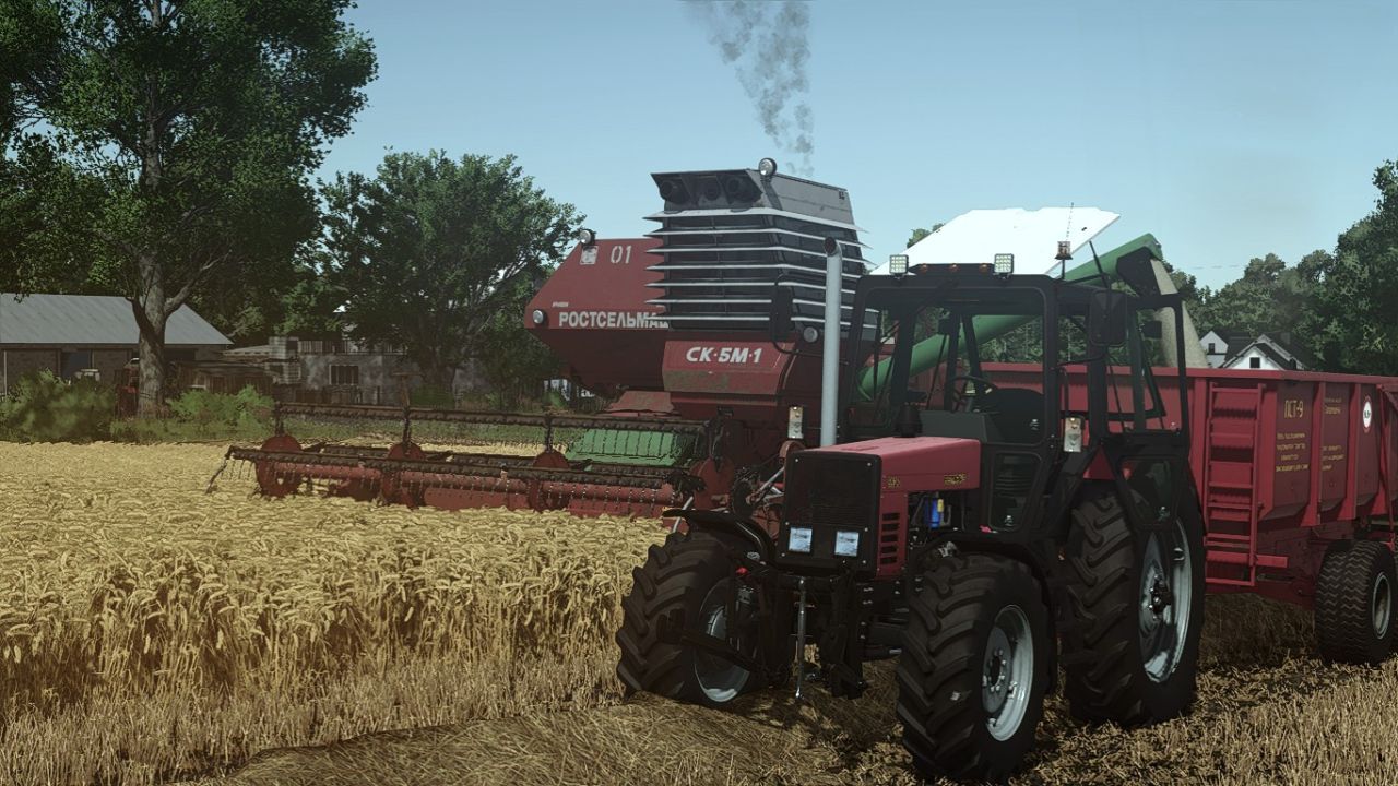 Traktor MTZ 892 do Farming Simulator 25