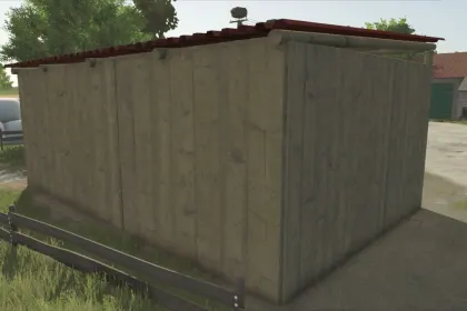 Originaler Zwei-Bay-Shed für Maschinen in Farming Simulator 25 — 4