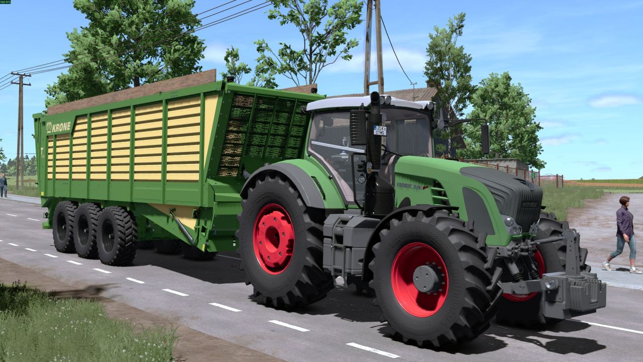 Traktor Fendt 900 Vario SCR do Farming Simulator 25