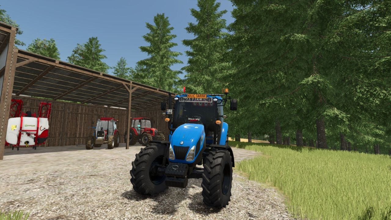 Traktor New Holland T4 EZİNELİ do Farming Simulator 25