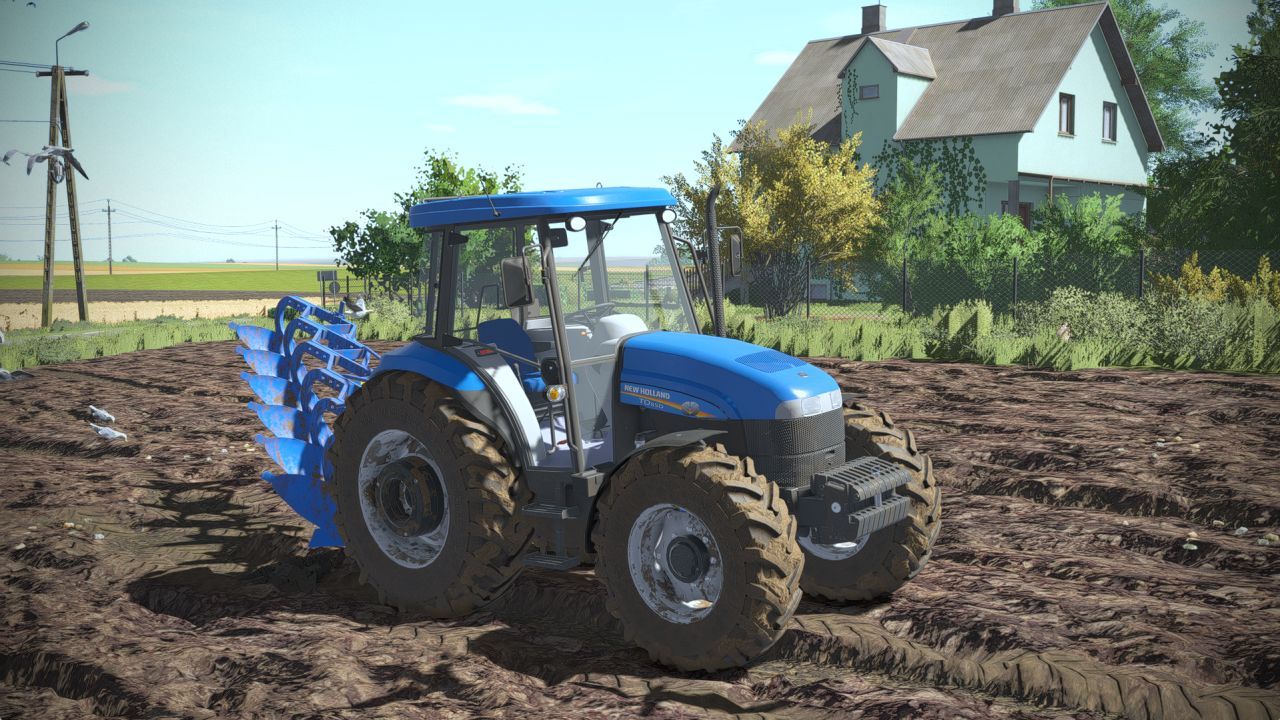 Traktor New Holland TDD do Farming Simulator 25