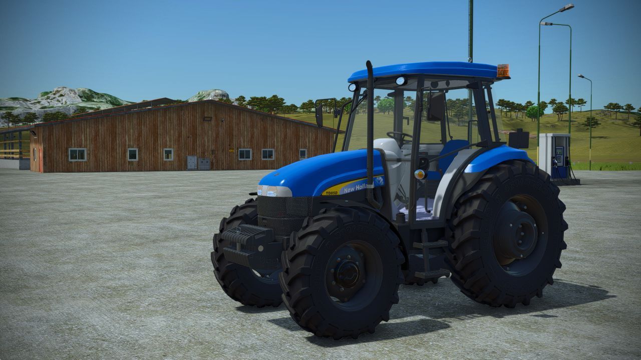 Traktor New Holland TDD do Farming Simulator 25