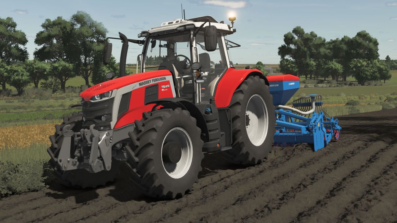 Efficient Seeder Lemken Solitair 9+ for Precision Sowing in Farming Simulator 25