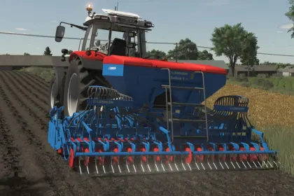 Efektywna Siewnik Lemken Solitair 9+ do Precyzyjnego Siewu w Farming Simulator 25