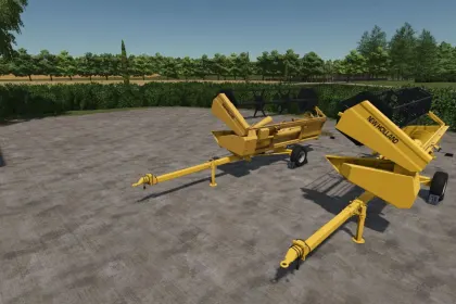 Schneidwerkswagen New Holland für Farming Simulator 25