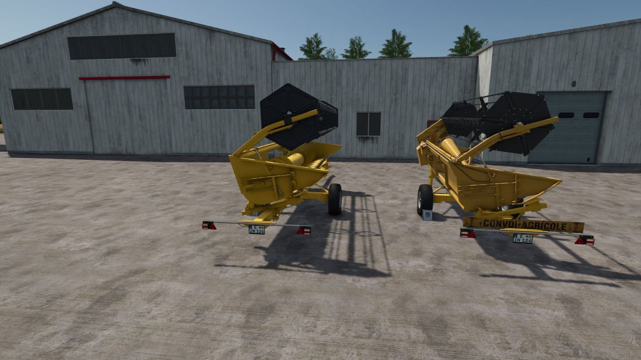 Візок для жатки New Holland для Farming Simulator 25