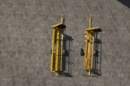 Візок для жатки New Holland для Farming Simulator 25 — 3
