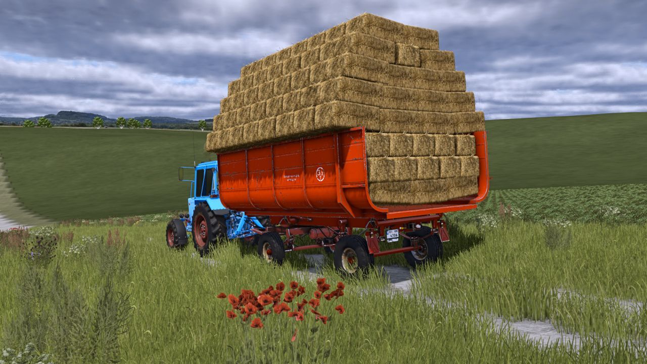 Przyczepa PTS 45m3 do Farming Simulator 25