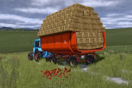 Przyczepa PTS 45m3 do Farming Simulator 25 — 2