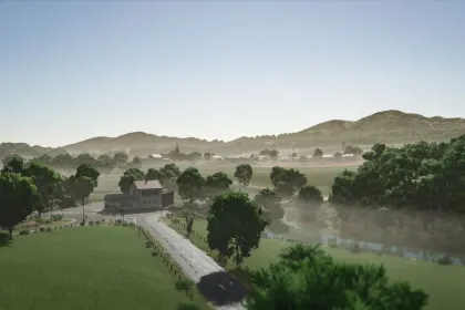 Нова Французька Карта Pallegney — Атмосферна Лотарингія для Farming Simulator 25 — 3