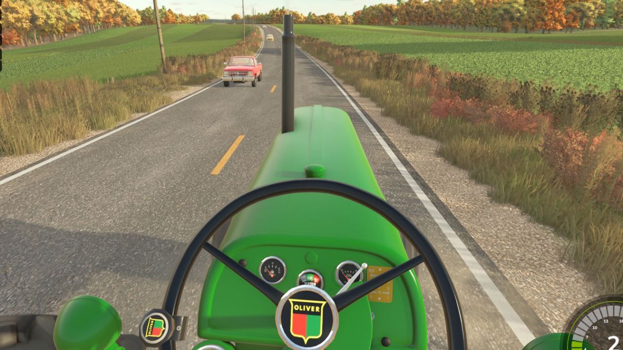 Traktor Oliver Super 88 do Farming Simulator 25