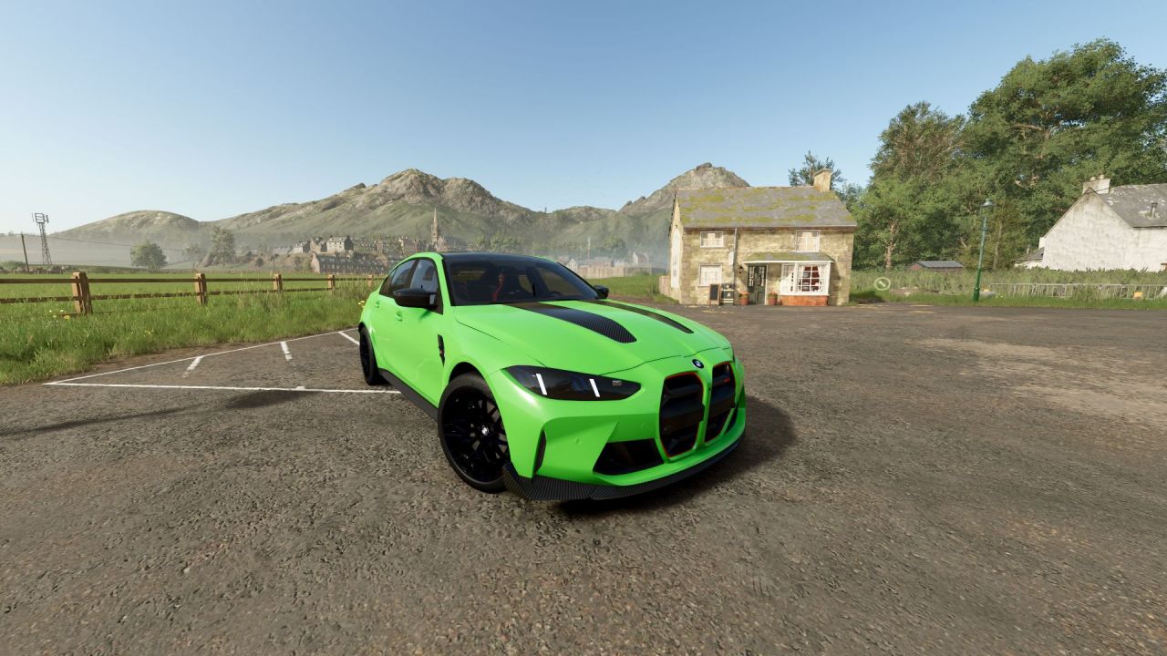 Автомобіль BMW M3 CS 2025 для Farming Simulator 25