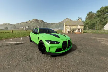 Автомобіль BMW M3 CS 2025 для Farming Simulator 25 — 2