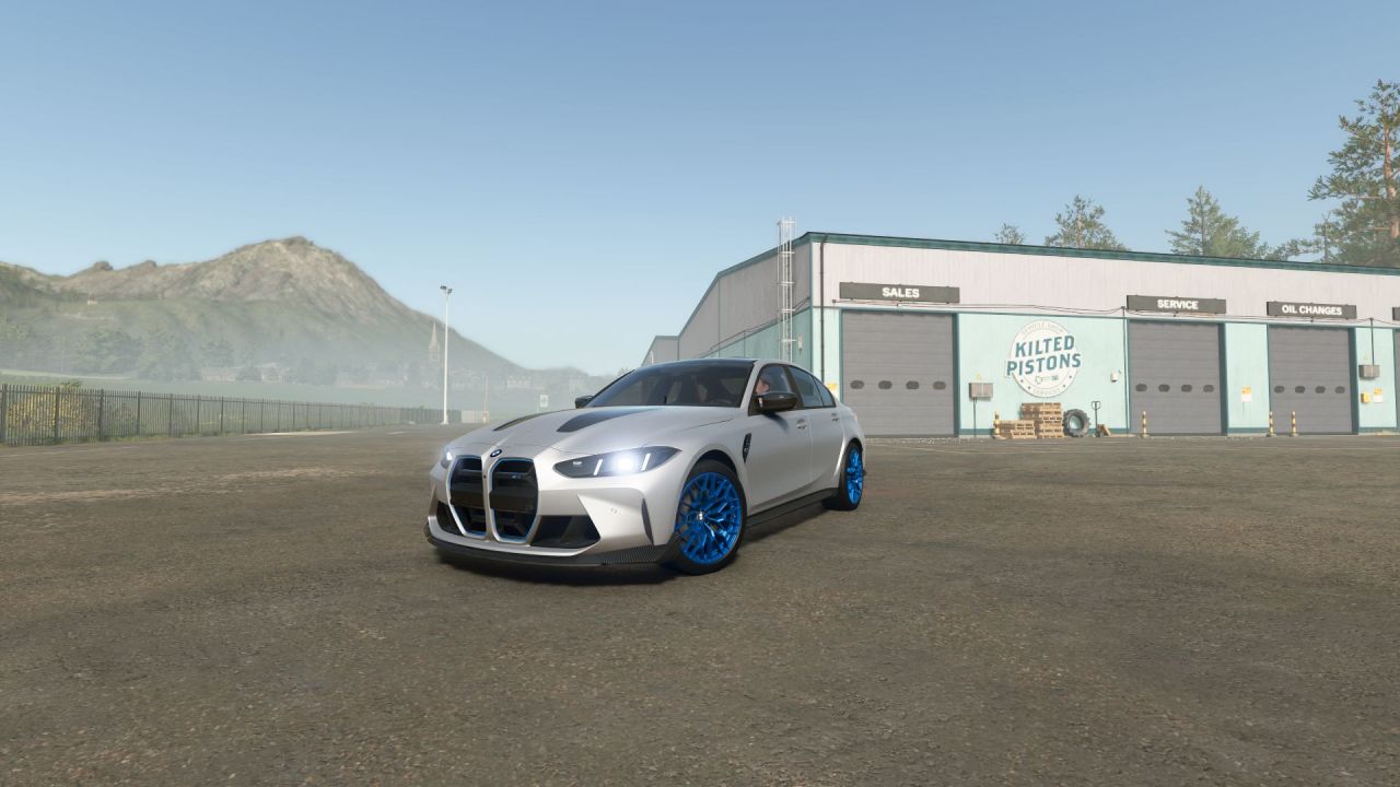 Автомобіль BMW M3 CS 2025 для Farming Simulator 25