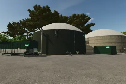 Industrial BGA Methan 10MW Paket für Farming Simulator 25