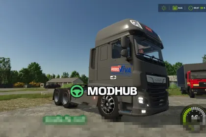 Мод на Автомобілі DAF XF FTS 6×2 & FTT 6×4 для Фермер Симулятор 25 — 4