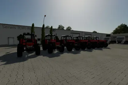 Tractor Ursus 6 Cyl Pack Edit v2 GPS for Farming Simulator 22