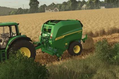 Прес-підбирач John Deere V452R для Farming Simulator 25 — 4
