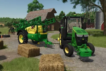 Трактор John Deere 7R US Series для Farming Simulator 25