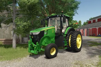 Трактор John Deere 7R US Series для Farming Simulator 25 — 3