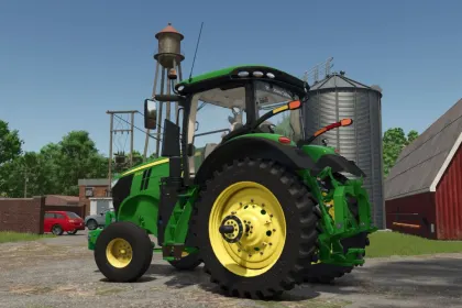 Трактор John Deere 7R US Series для Farming Simulator 25 — 4