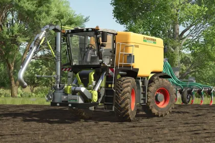 Трактор CLAAS Xerion 3000 Saddle Trac для Farming Simulator 25