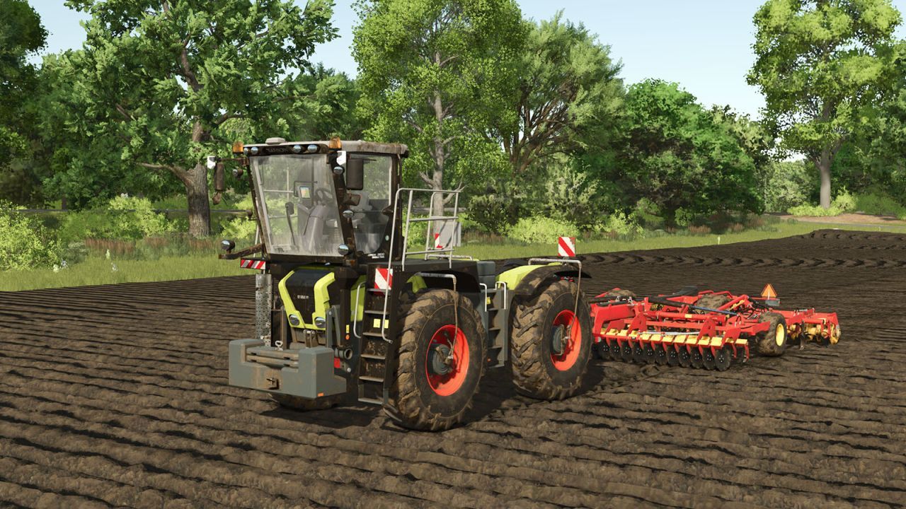 Трактор CLAAS Xerion 3000 Saddle Trac для Farming Simulator 25