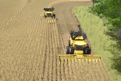 Головки для кукурудзи Case IH 4400F/New Holland 980CF для Farming Simulator 25 — 4