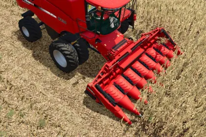 Головки для кукурудзи Case IH 4400F/New Holland 980CF для Farming Simulator 25 — 5