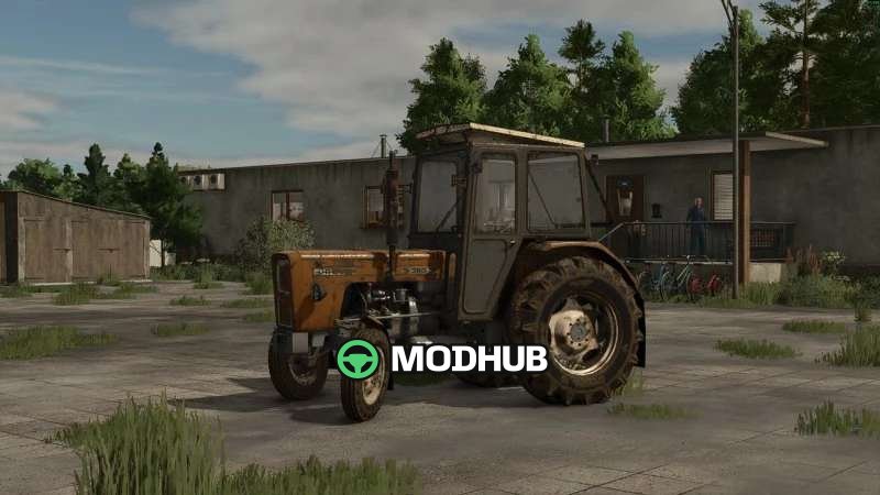 Mod für den legendären Traktor Ursus C355/C360/C360 3P für FS25 — Neue Kabinen und Animationen