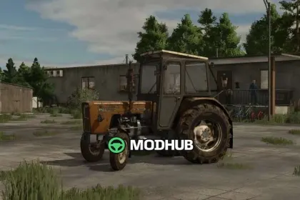 Mod für den legendären Traktor Ursus C355/C360/C360 3P für FS25 — Neue Kabinen und Animationen — 2