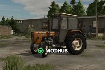 Mod für den legendären Traktor Ursus C355/C360/C360 3P für FS25 — Neue Kabinen und Animationen — 3