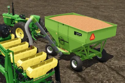 Системa шнека Parker 1400 з причепом 2500 для Farming Simulator 25 — 2