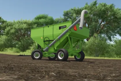 Системa шнека Parker 1400 з причепом 2500 для Farming Simulator 25 — 5