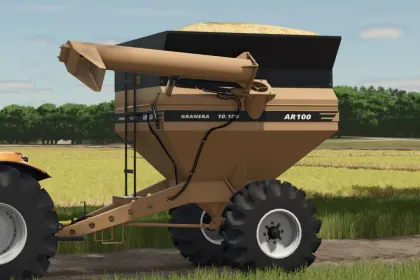 Вагон-автомат Lizard AR 100 для Farming Simulator 25 — 2