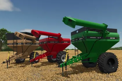 Вагон-автомат Lizard AR 100 для Farming Simulator 25 — 4