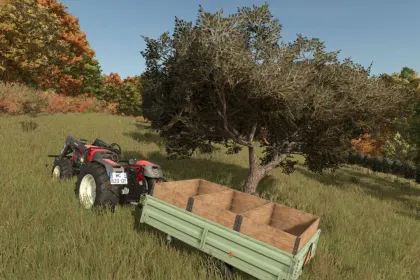 Причіп для збору оливок для Farming Simulator 25