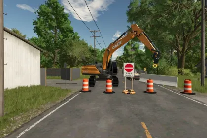 Новий Пак Канадських Дорожніх Знаків Canadian Sign Pack для Farming Simulator 25 — 2