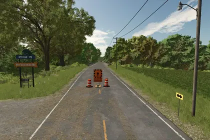 Новий Пак Канадських Дорожніх Знаків Canadian Sign Pack для Farming Simulator 25 — 3