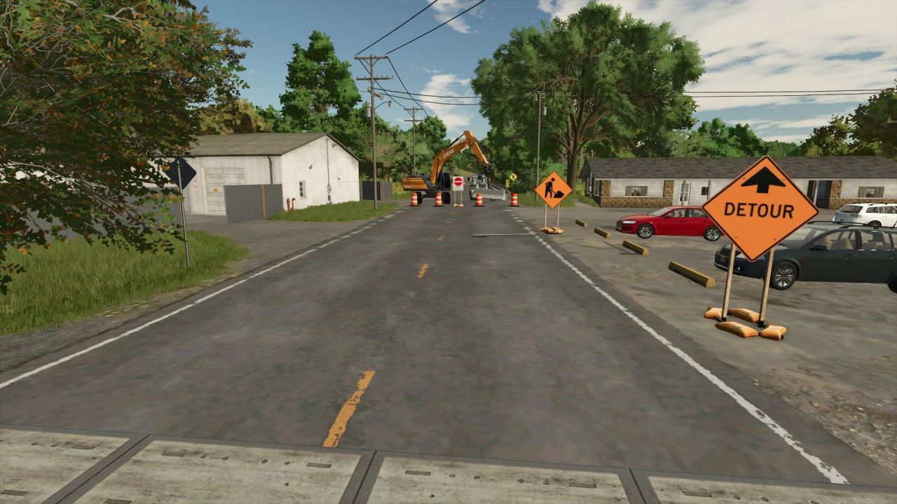 Новий Пак Канадських Дорожніх Знаків Canadian Sign Pack для Farming Simulator 25