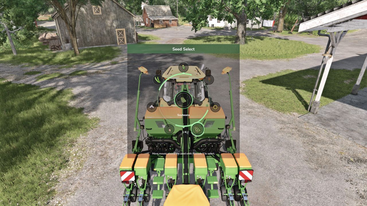 Система вибору насіння для Farming Simulator 25