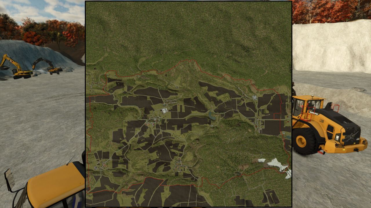 Карта Südharz для Farming Simulator 25
