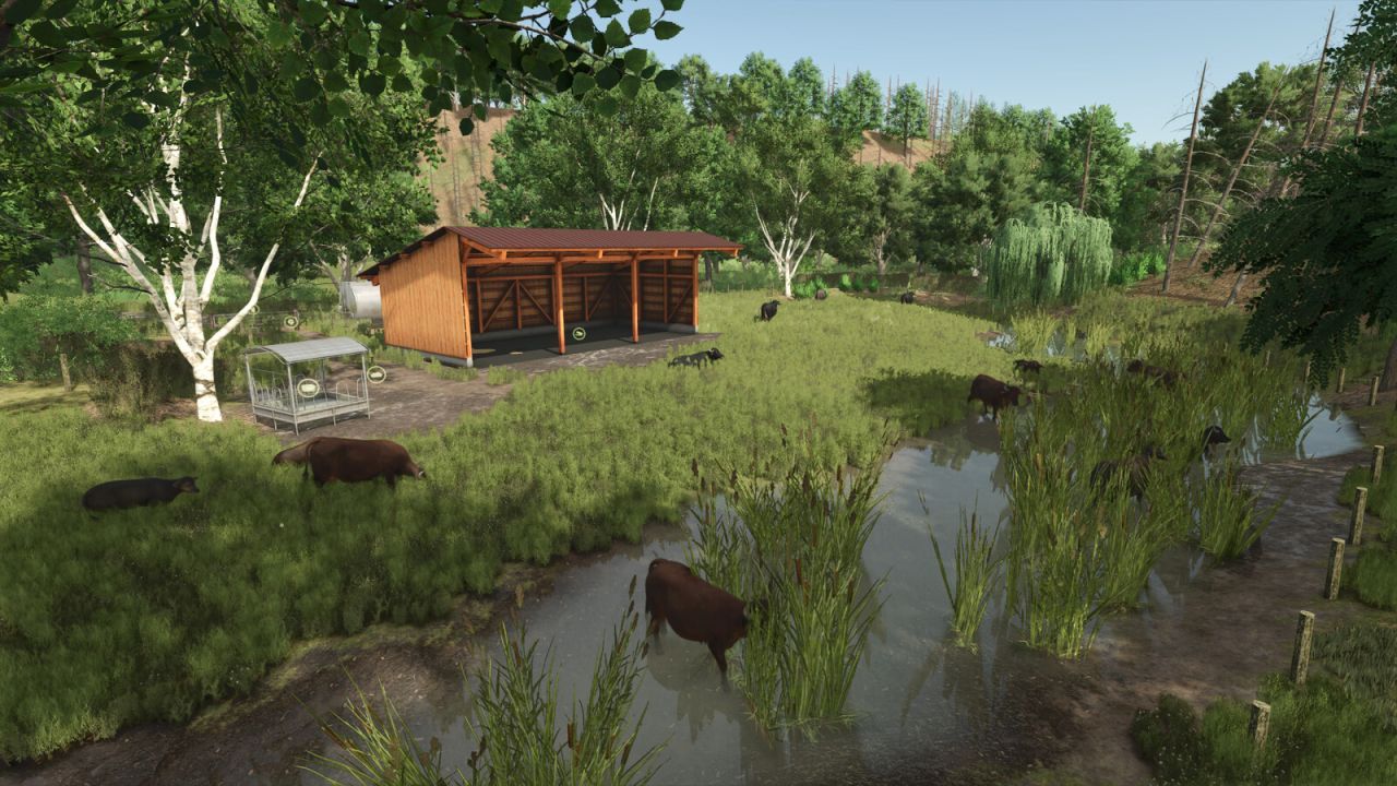 Карта Südharz для Farming Simulator 25