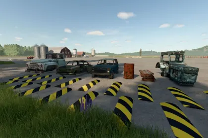 Легендарний Scrap Spawner для FS25 — Динамічний Скрап, Металошукач і Контракти на Знахідки — 1