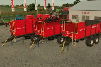 Manure Spreader Metal-Fach N267 for Farming Simulator 25