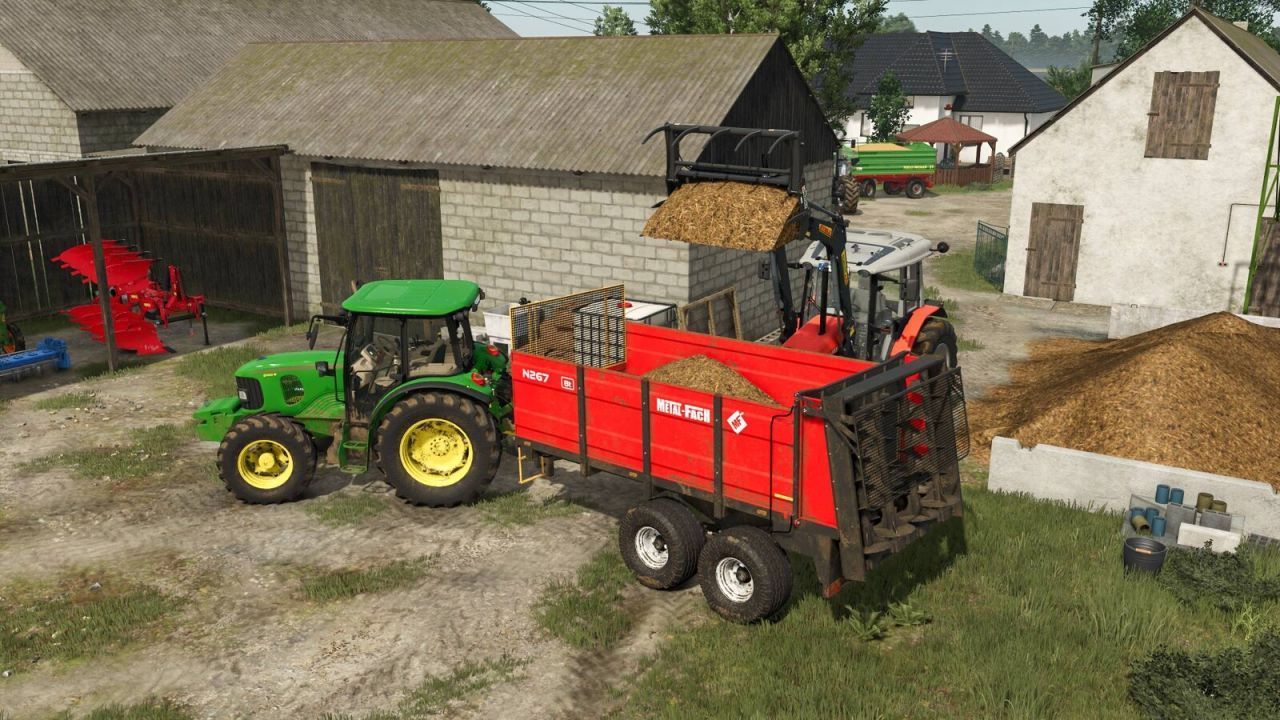 Manure Spreader Metal-Fach N267 for Farming Simulator 25