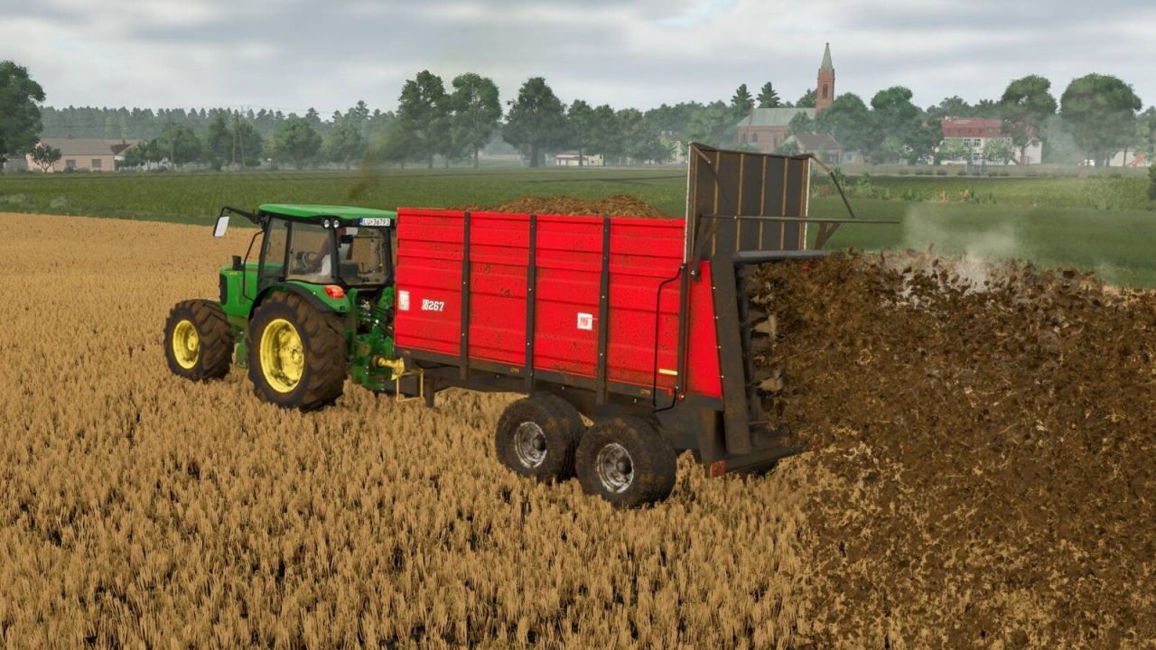 Manure Spreader Metal-Fach N267 for Farming Simulator 25