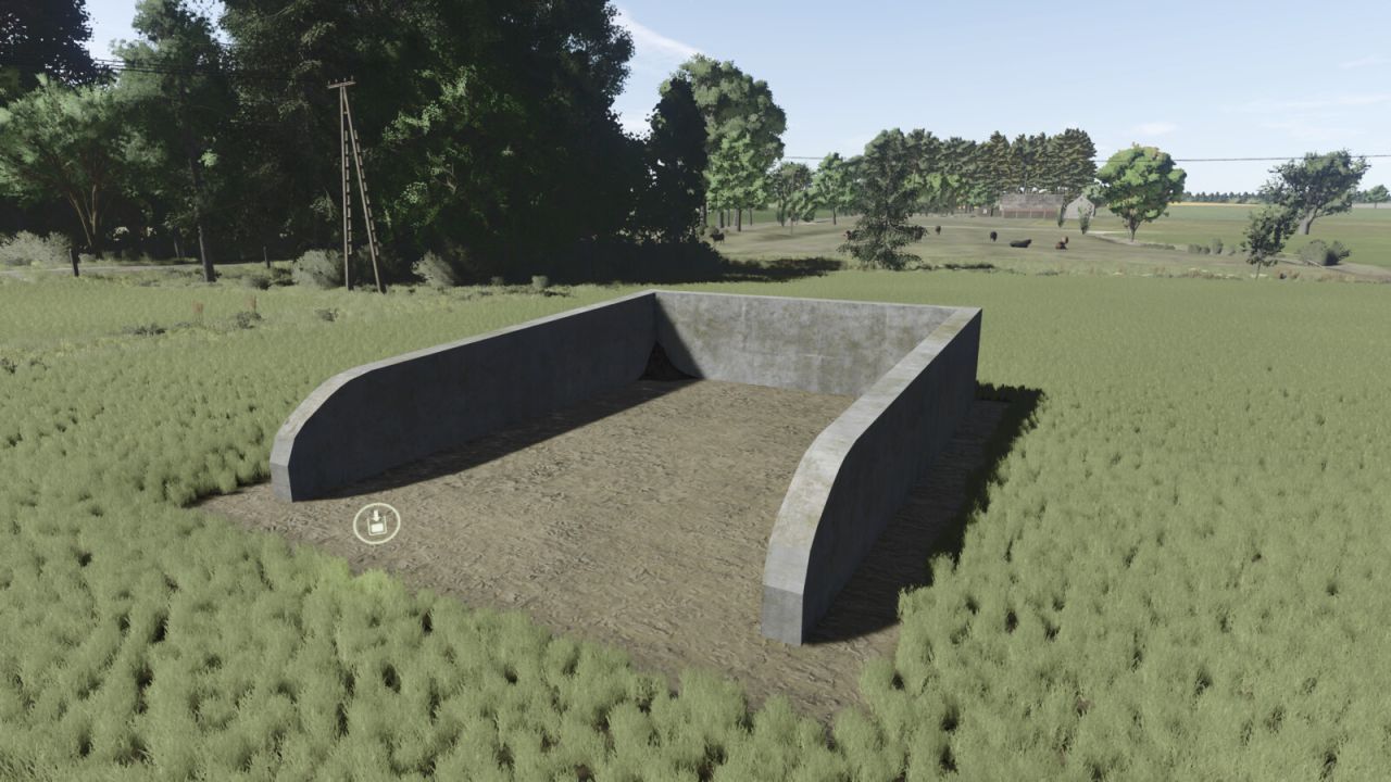 Ставок для корів для Farming Simulator 25