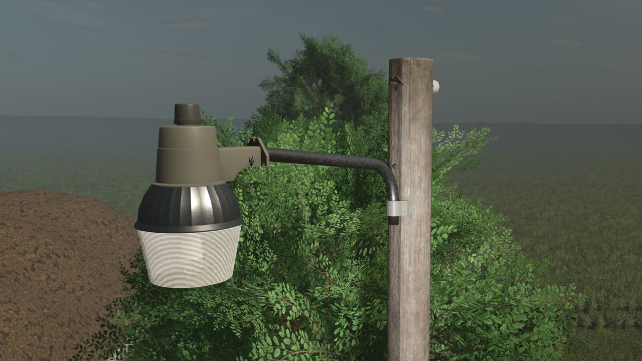 Старовинне світло Mercury для Farming Simulator 25