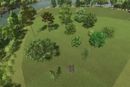 Декоративні дерева для Farming Simulator 25